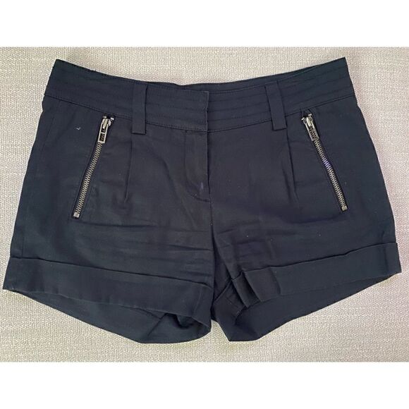 Armani Exchange Women’s Black Shorts SZ 2 - Picture 2 of 5